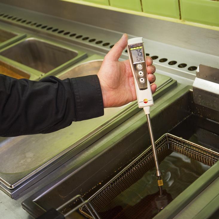 Mätning av TPM-värdet (Total Polar Materials)